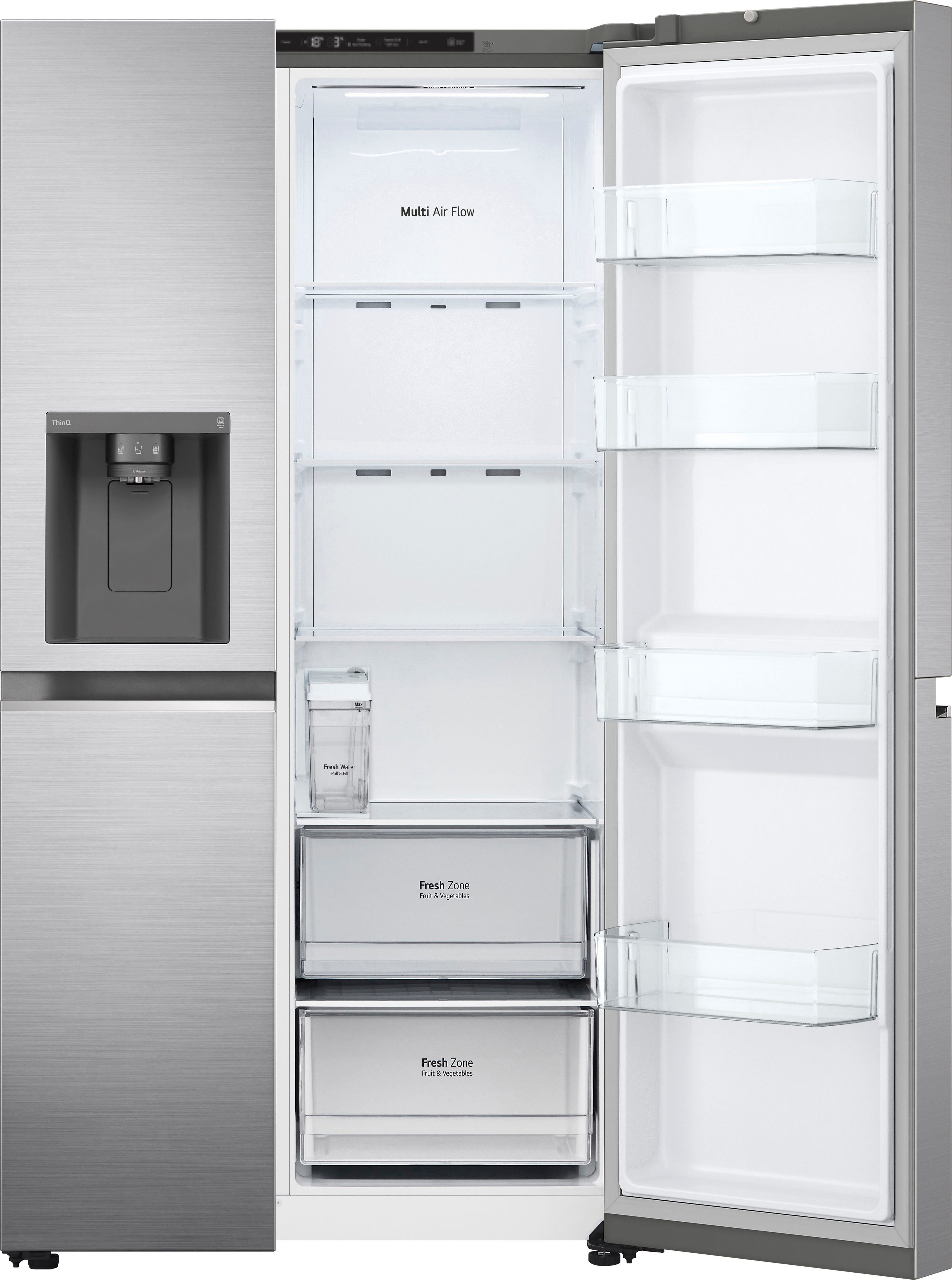 LG Side-by-Side GSLV71PZRC, 179 cm hoch, 91,3 cm breit