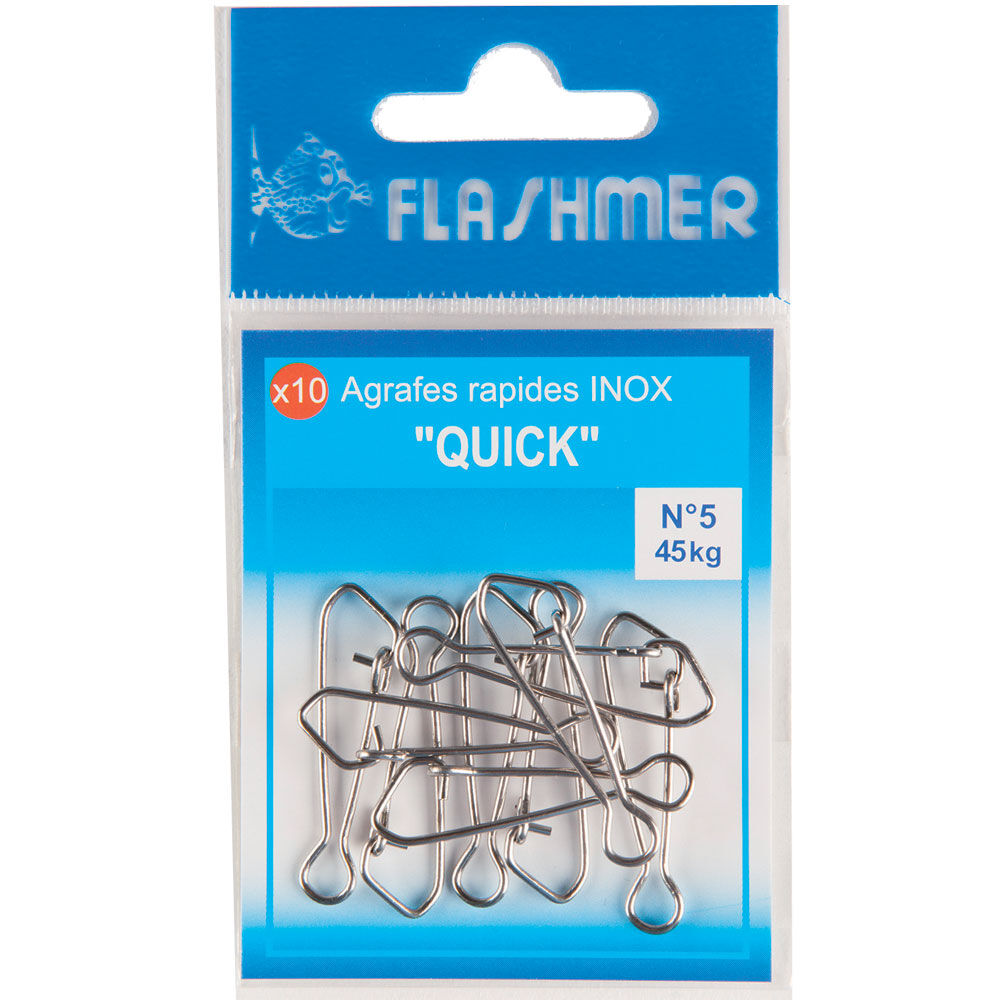 Agrafes flashmer rapide inox quick (x10)