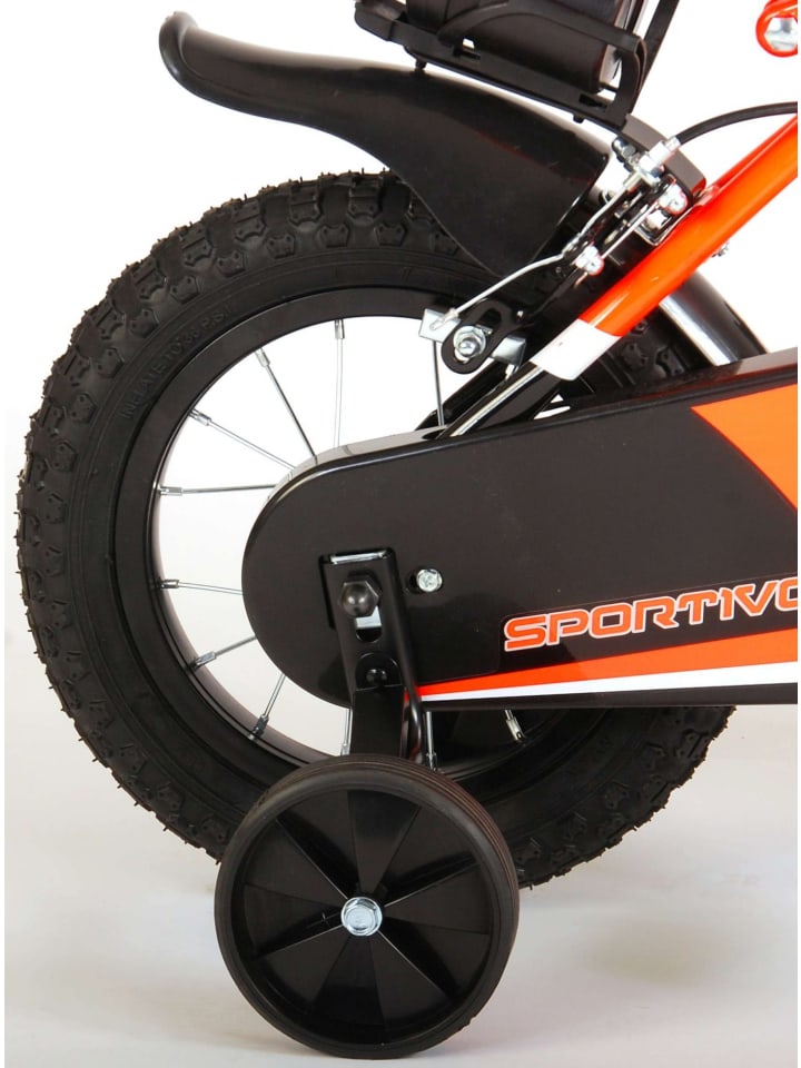 Volare Kinderfahrrad Sportivo Jungen 12 Zoll Kinderrad Neon Orange Schwarz 3 Jahre günstig kaufen onesize