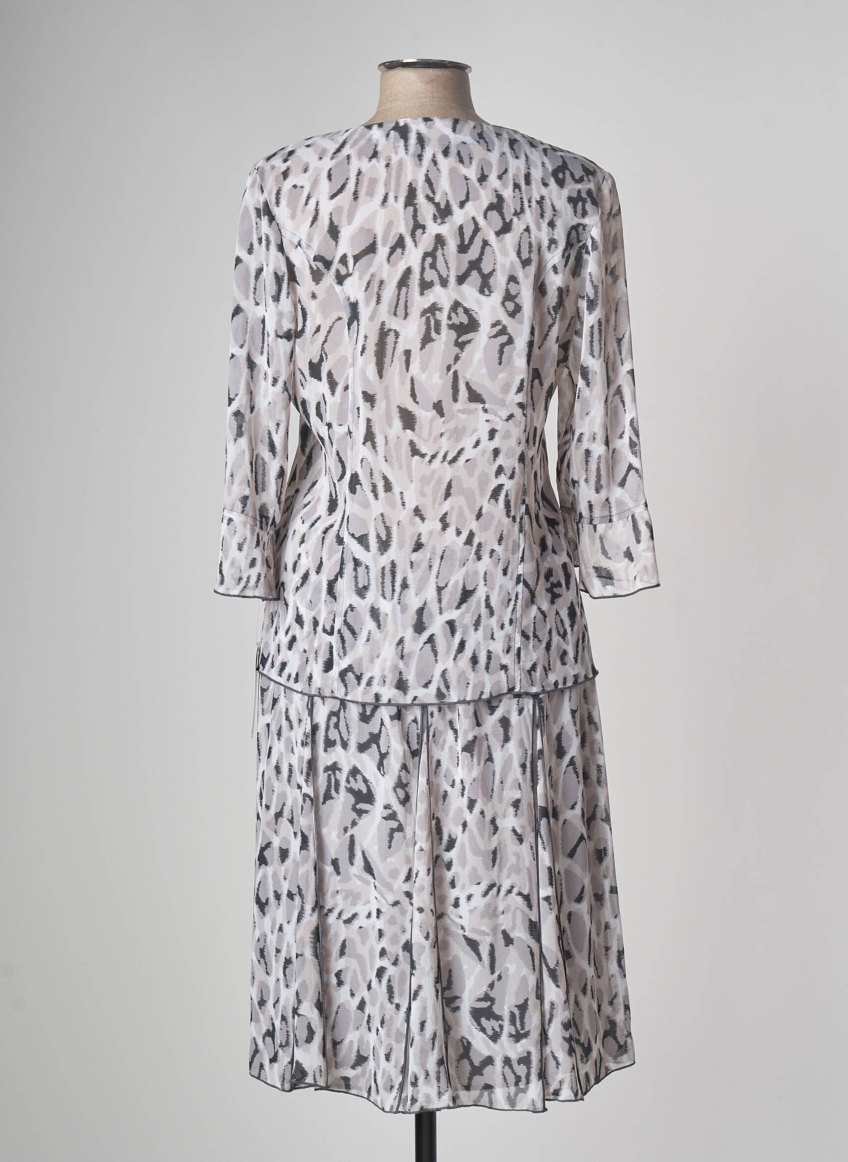 Jean Delfin Ensembles Jupe Femme couleur gris
