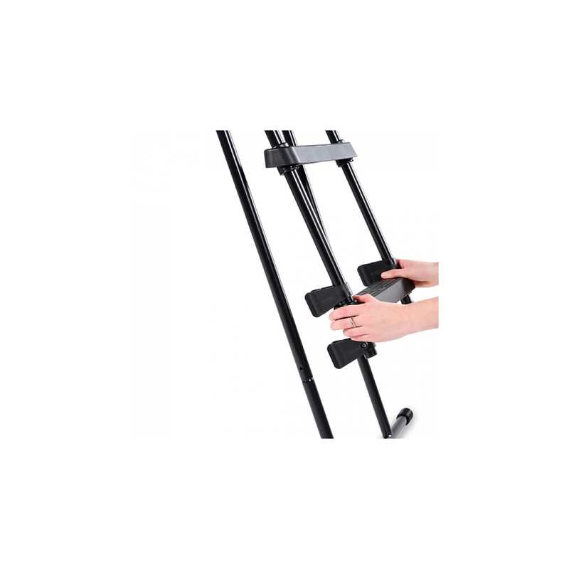 Échelle de piscine pour hauteur de cadre 91-107cm noir