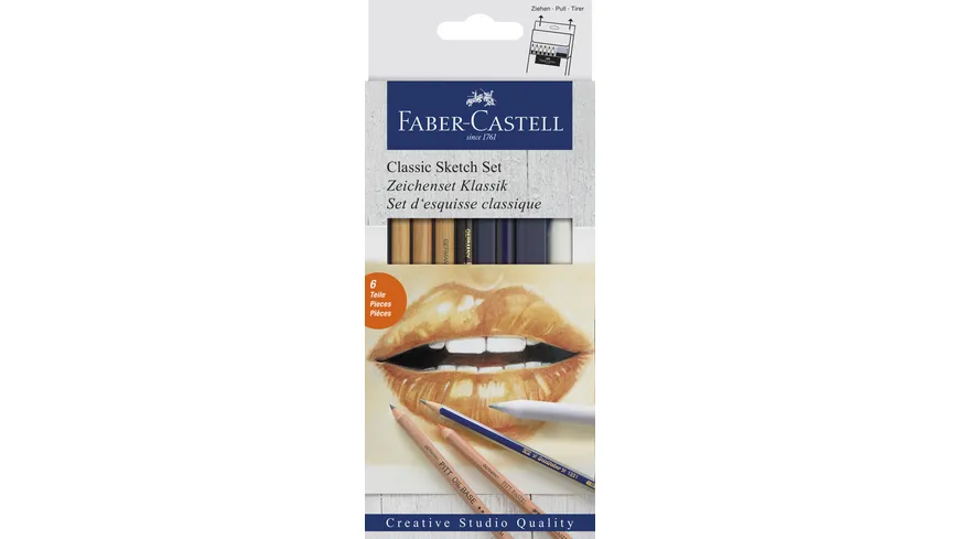 FABER-CASTELL  Zeichenset Klassik