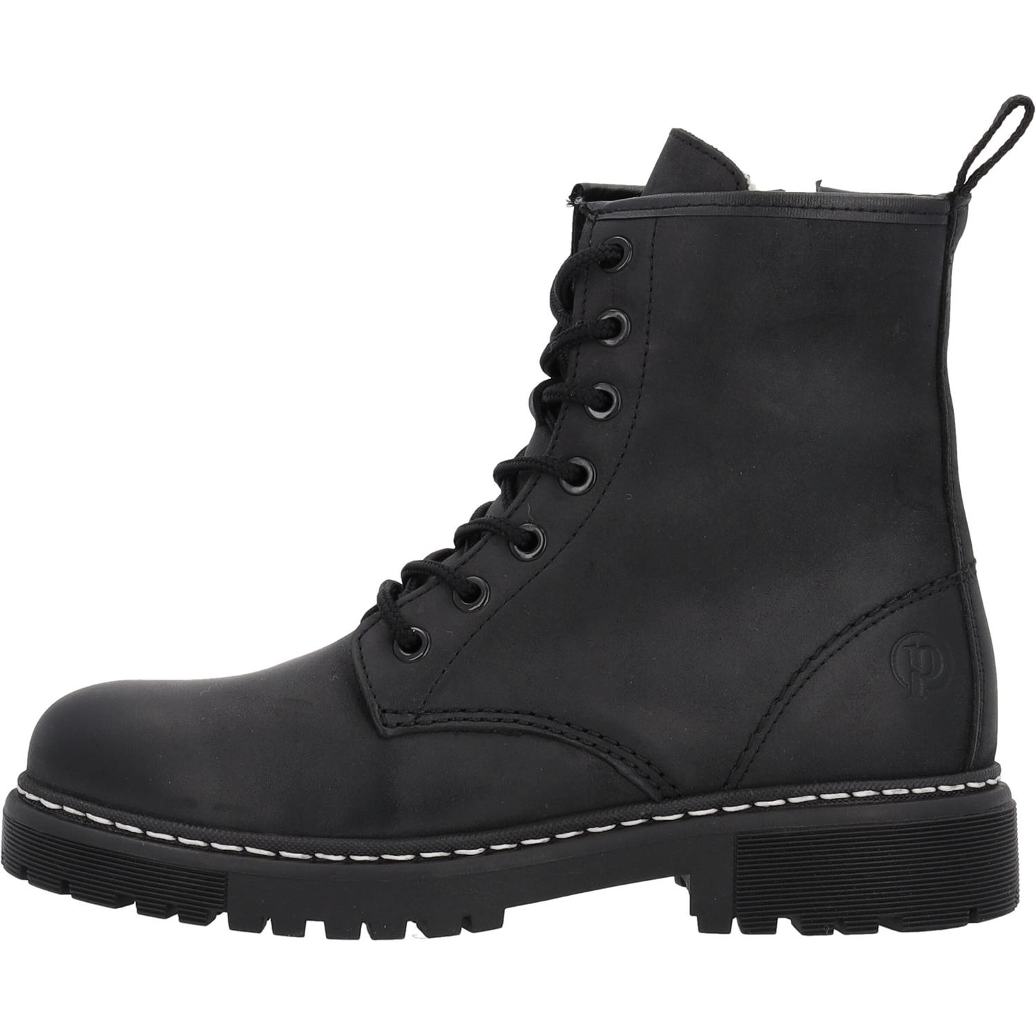 Palado Montecristo, Schnürstiefeletten, Damen, Schwarz Matt