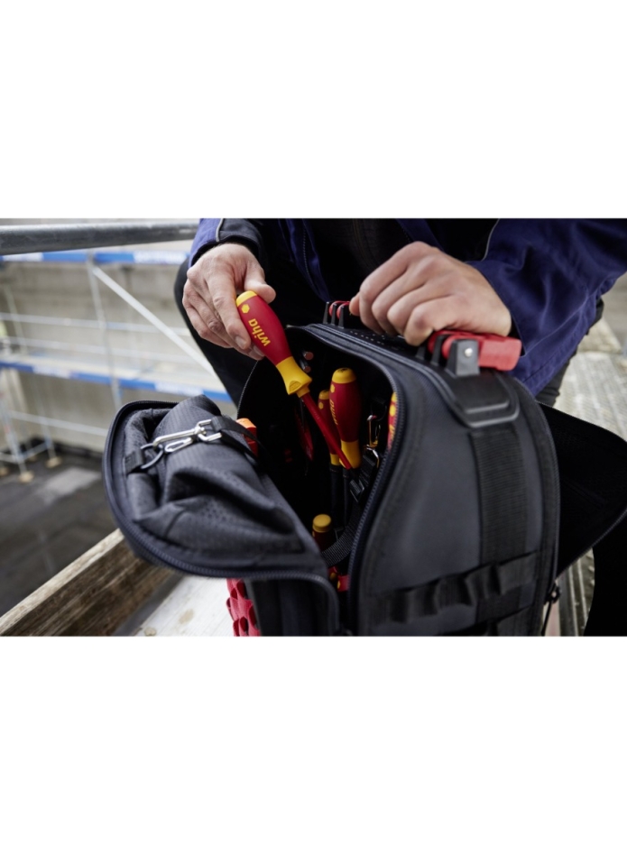 Wiha 45529 Mechaniker-Werkzeugrucksack, 43-teilig