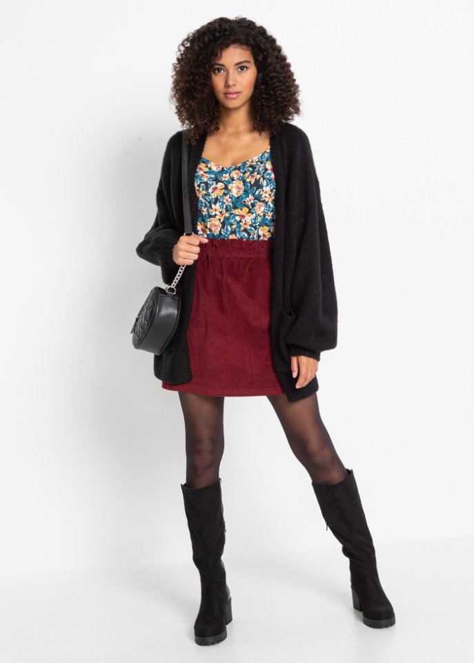 Oversized Strickjacke