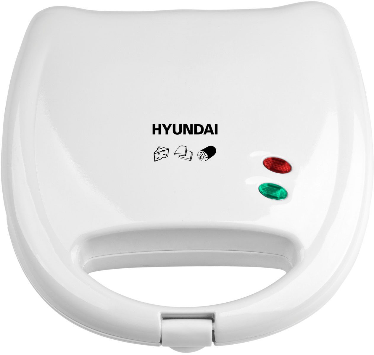 Hyundai 3-in-1-Sandwichmaker SM627, 700 W, austauschbare Sandwich/Waffel/Panini Platten, Lichtsignalisierung
