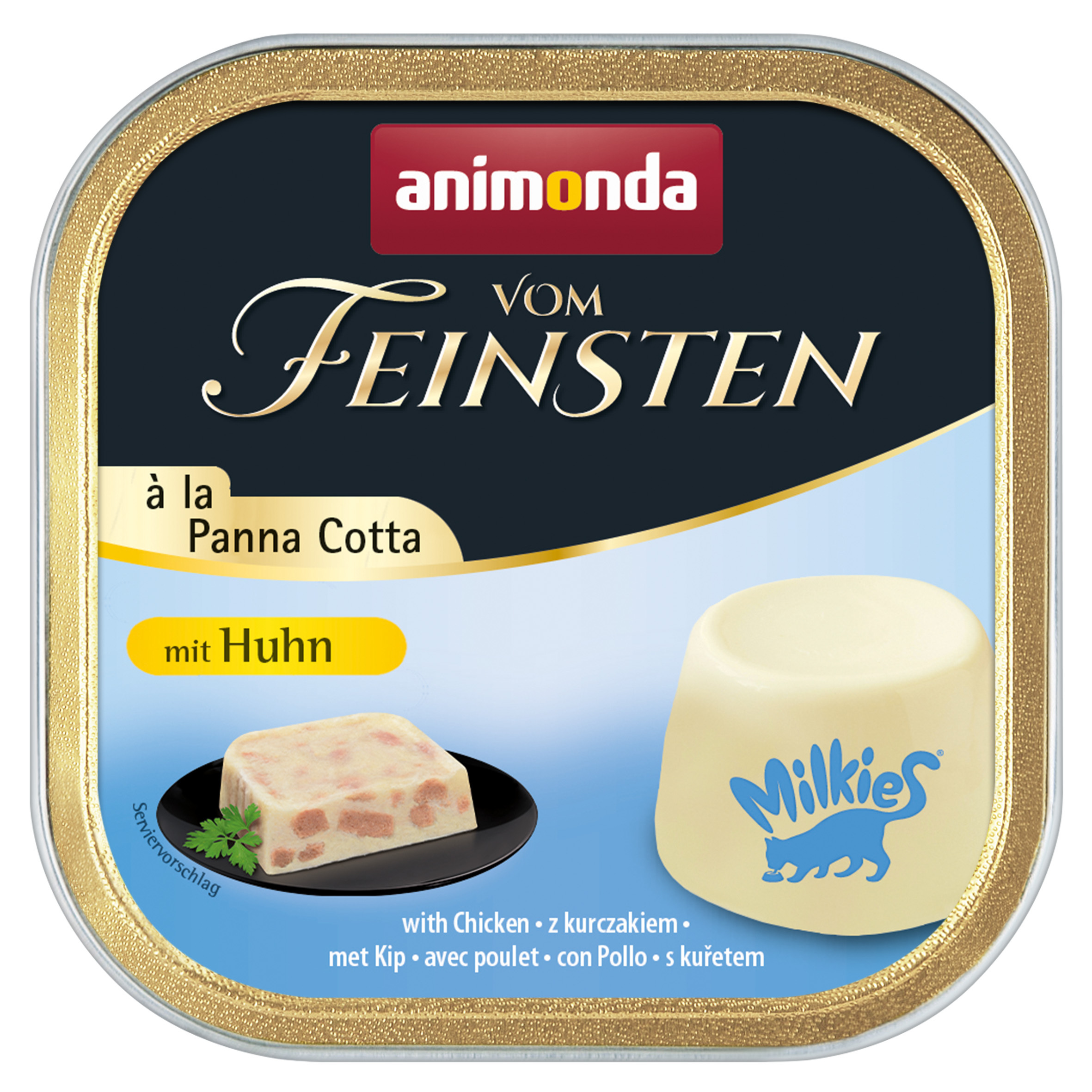 Animonda Nassfutter Animonda Vom Feinsten Adult à la Panna Cotta 32 x 100 g Huhn