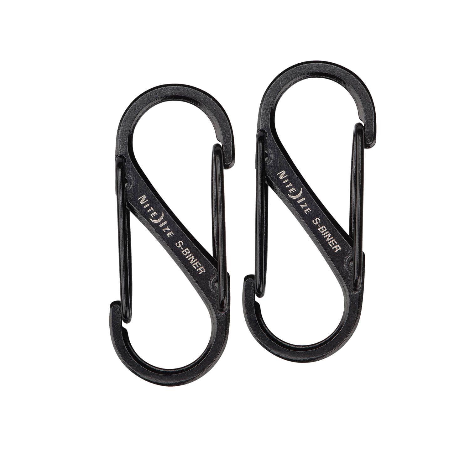 S-Biner Doppel-Clip Karabiner 2er Pack