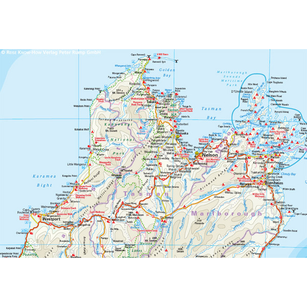 RKH WMP NEUSEELAND 1 : 1.000.000 - Straßenkarte