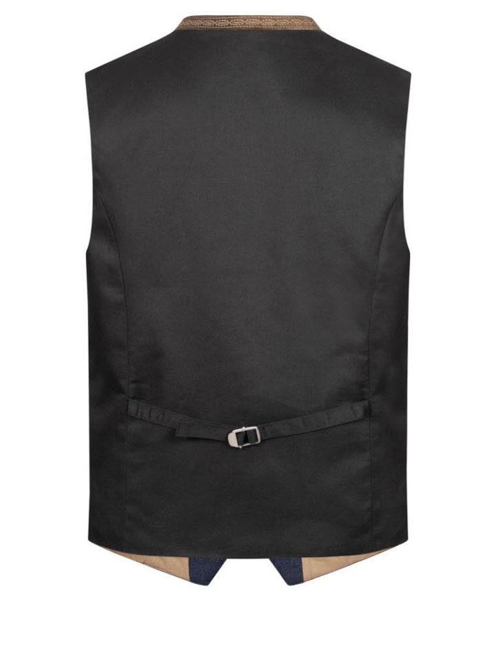 Nübler Trachengilet Gustl in Dunkelblau günstig kaufen