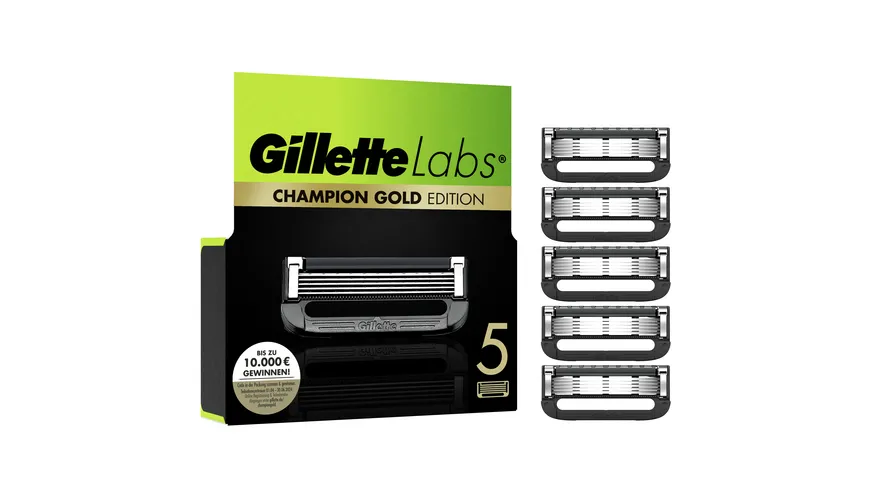 Gillette Labs Champion Gold Edition Rasierklingen