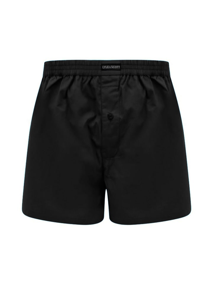 Lyle & Scott Boxer 3-Er Set in Anthrazit/Schwarz günstig kaufen