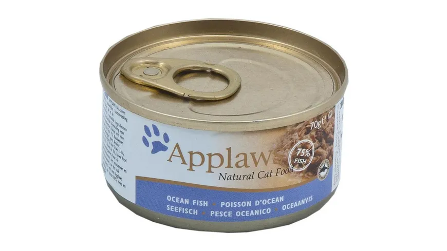 Applaws Katzennassfutter Meeresfisch 70g 70 g