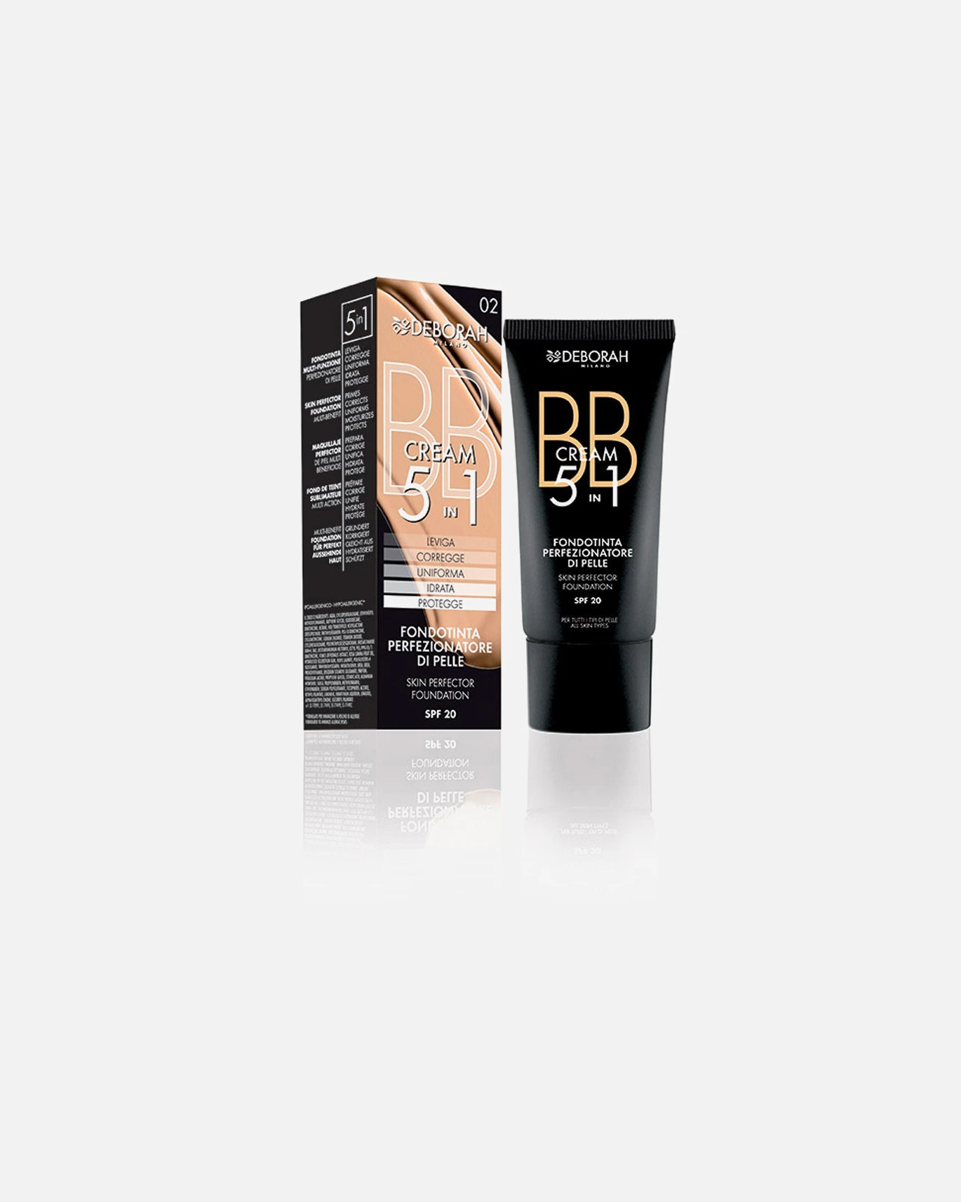Deborah Milano 5 w 1 krem BB