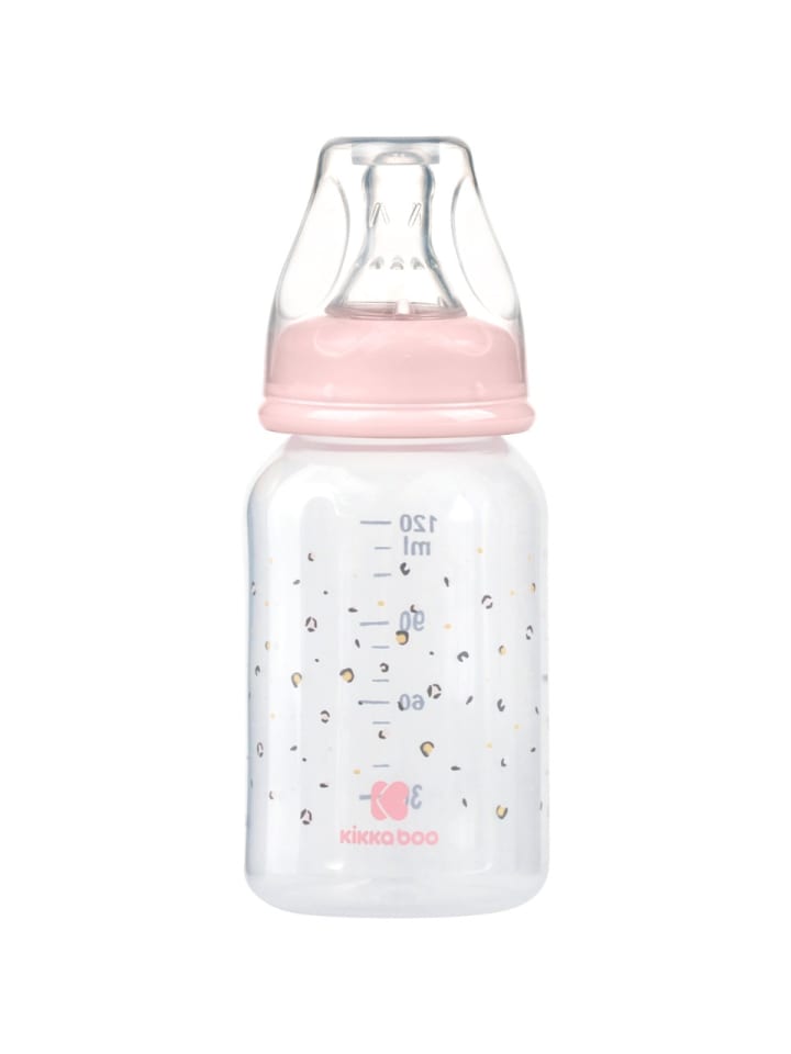 Kikkaboo Babyflasche Savanna 120 ml in rosa günstig kaufen onesize