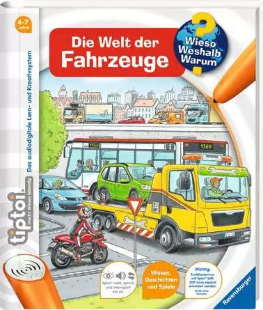 tiptoi® Wieso? Weshalb? Warum? Die Welt der Fahrzeuge