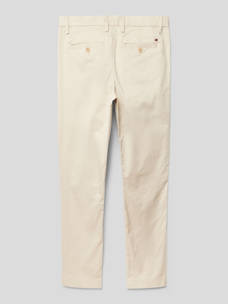 Chino aus Baumwoll-Elasthan-Mix in beige
