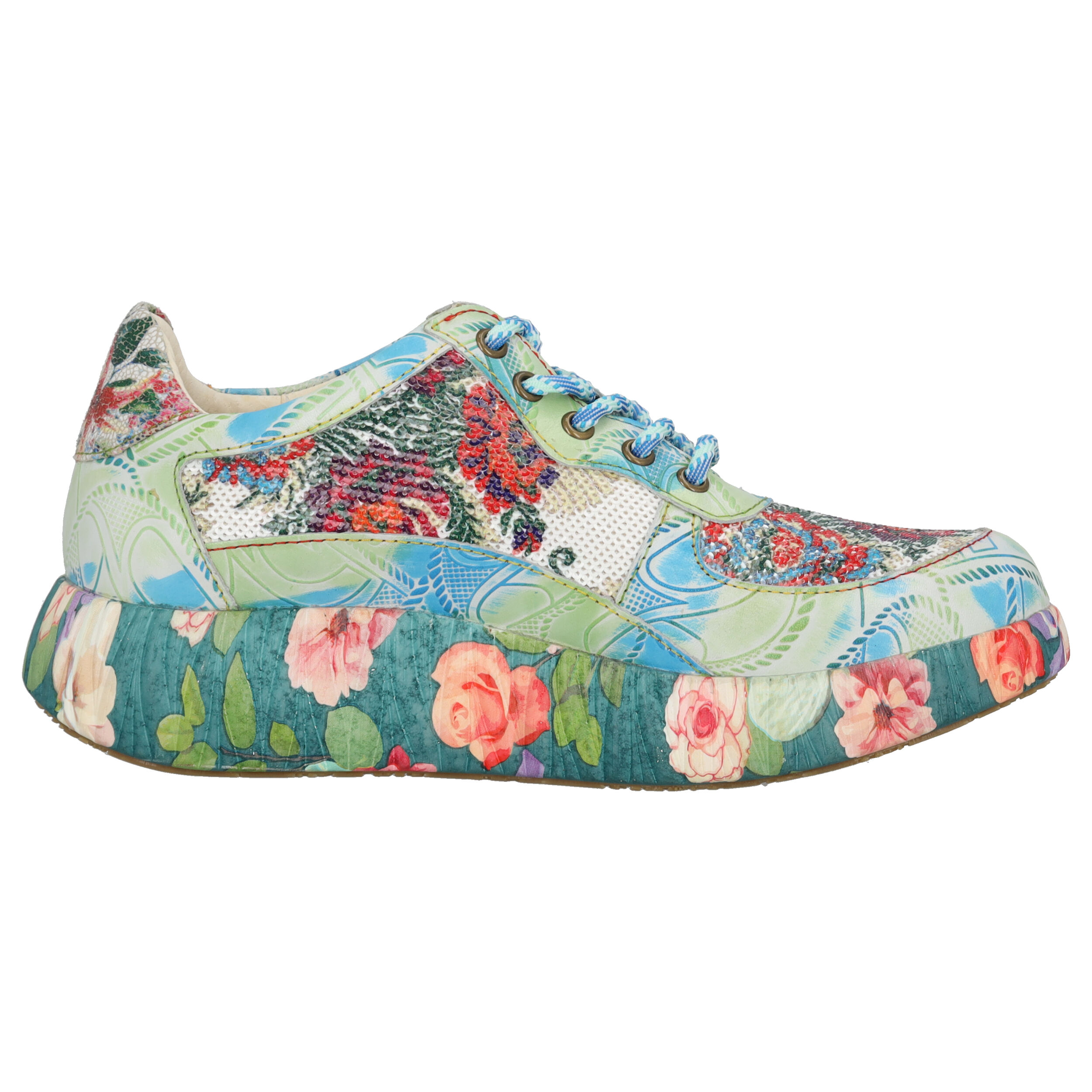 Laura Vita Nikito 02, Schnürschuhe, Damen, Mehrfarbig
