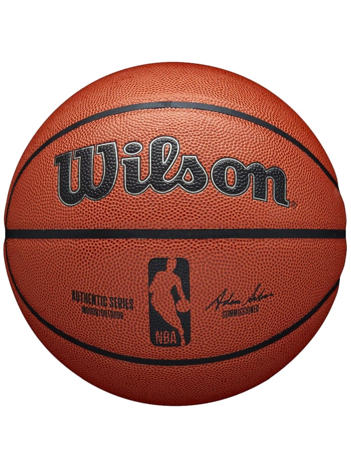 Wilson Wilson NBA Authentic Series Indoor-Outdoor Ball in Orange günstig kaufen 7