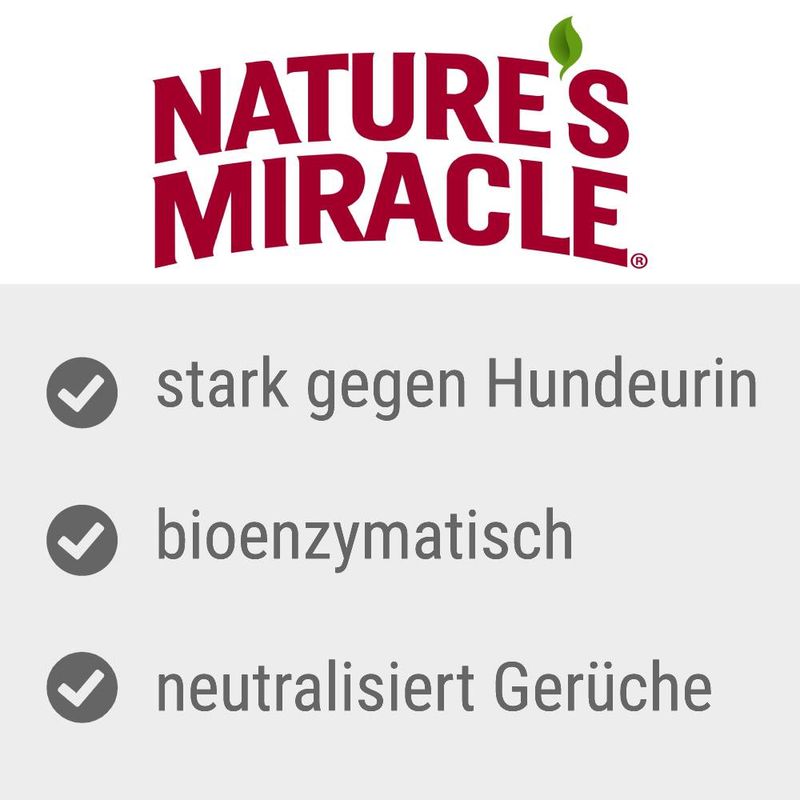 Nature's Miracle Hunde Urinflecken- und Geruchsentferner | bitiba