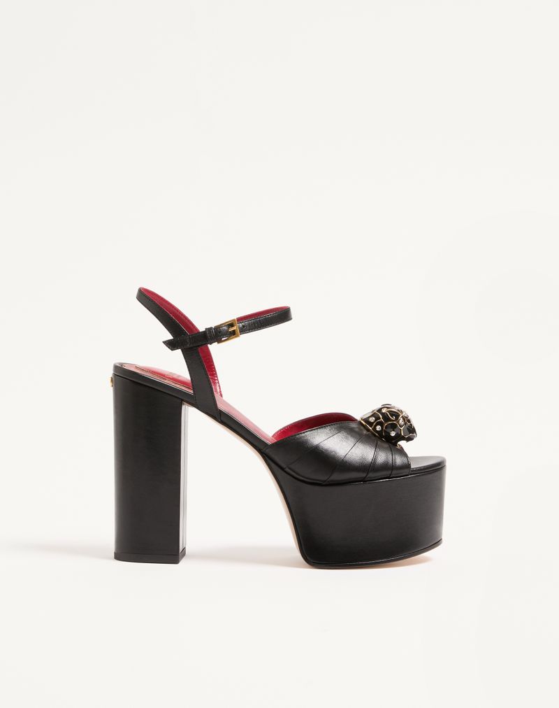 Panthea 125mm Børne Læder Platform Sandal