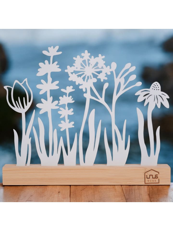 UNUS Aufsteller Blumenwiese in Weiß günstig kaufen onesize