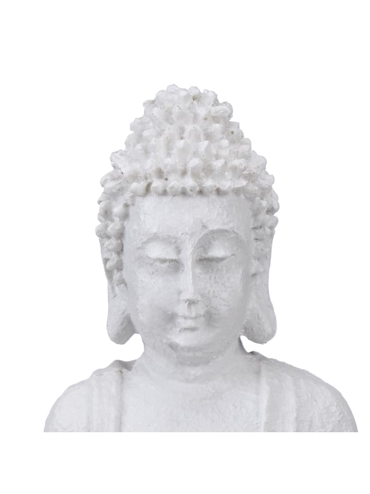 relaxdays Buddha-Figur in Weiß - (H)17,5 cm günstig kaufen onesize