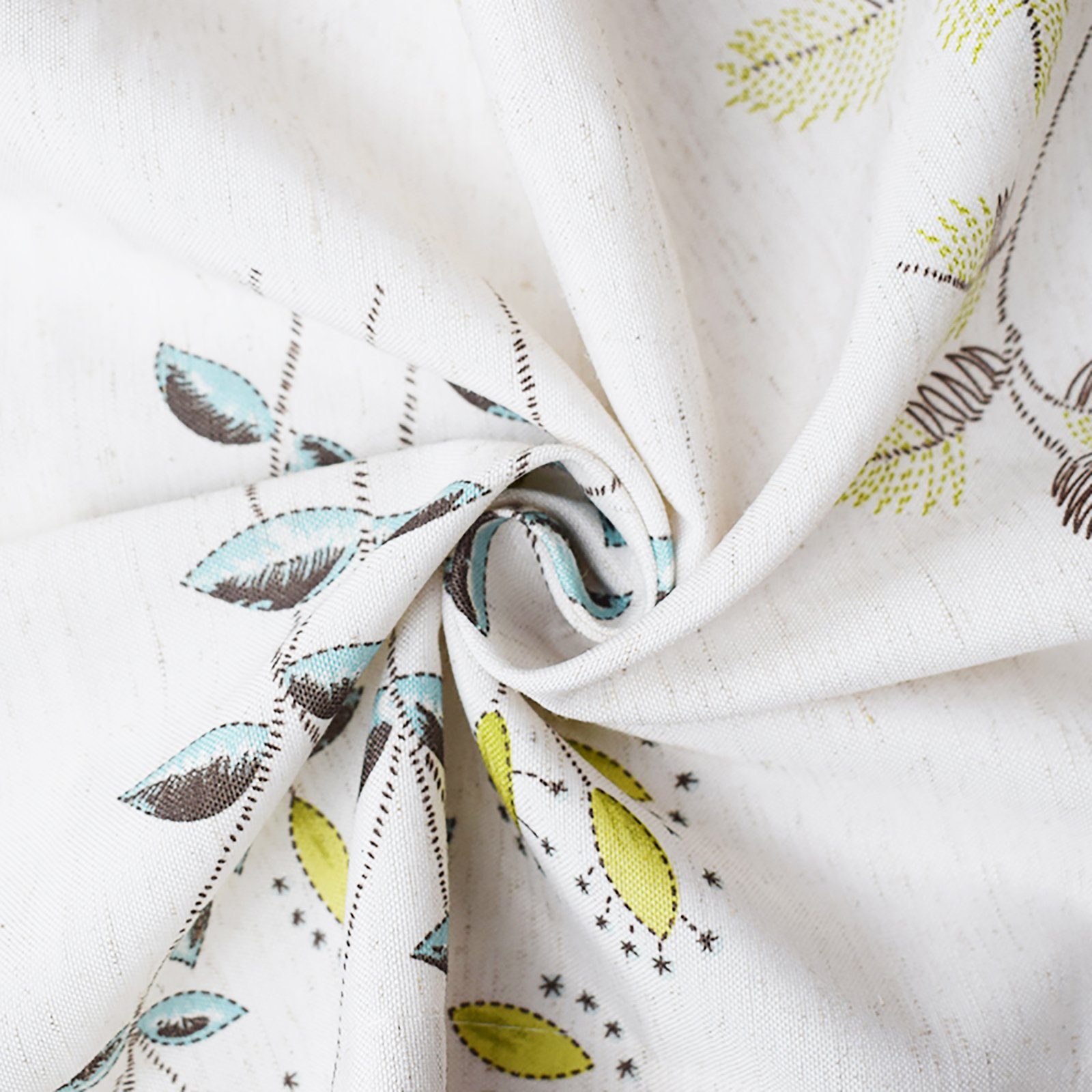 Scheibengardine F12WH00132, HOMEIDEAS, Stangendurchzug (1 St), verdunkelnd, Polyester, Kleiner Gardine, kurz Verdunkelungsvorhang