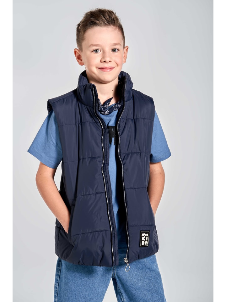 MOKIDA Steppweste UNISEX in dunkelblau günstig kaufen