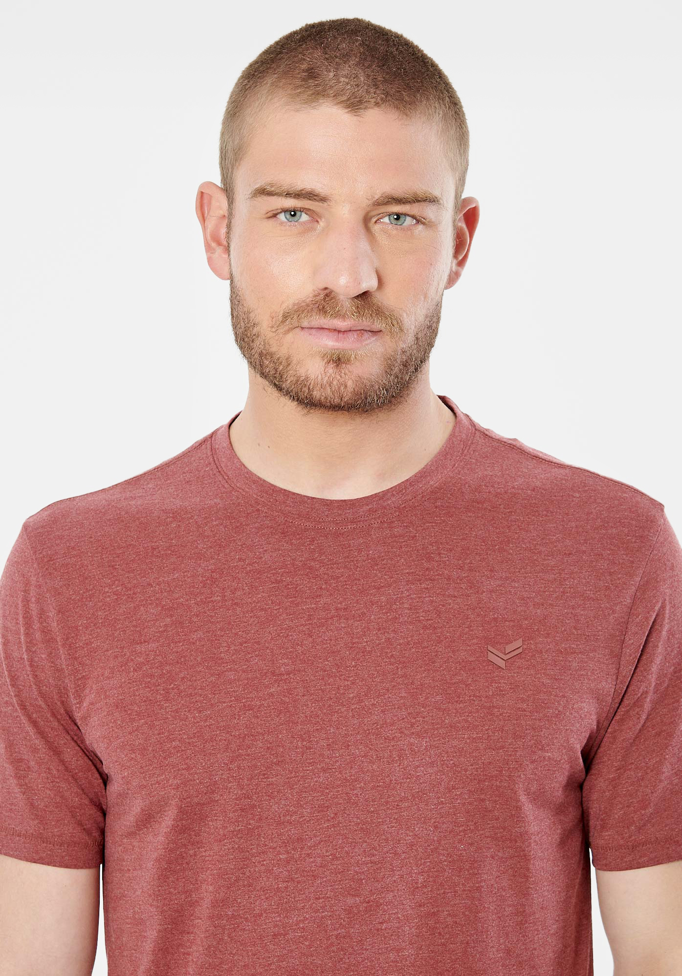 PACCO  T-shirt bordeaux homme