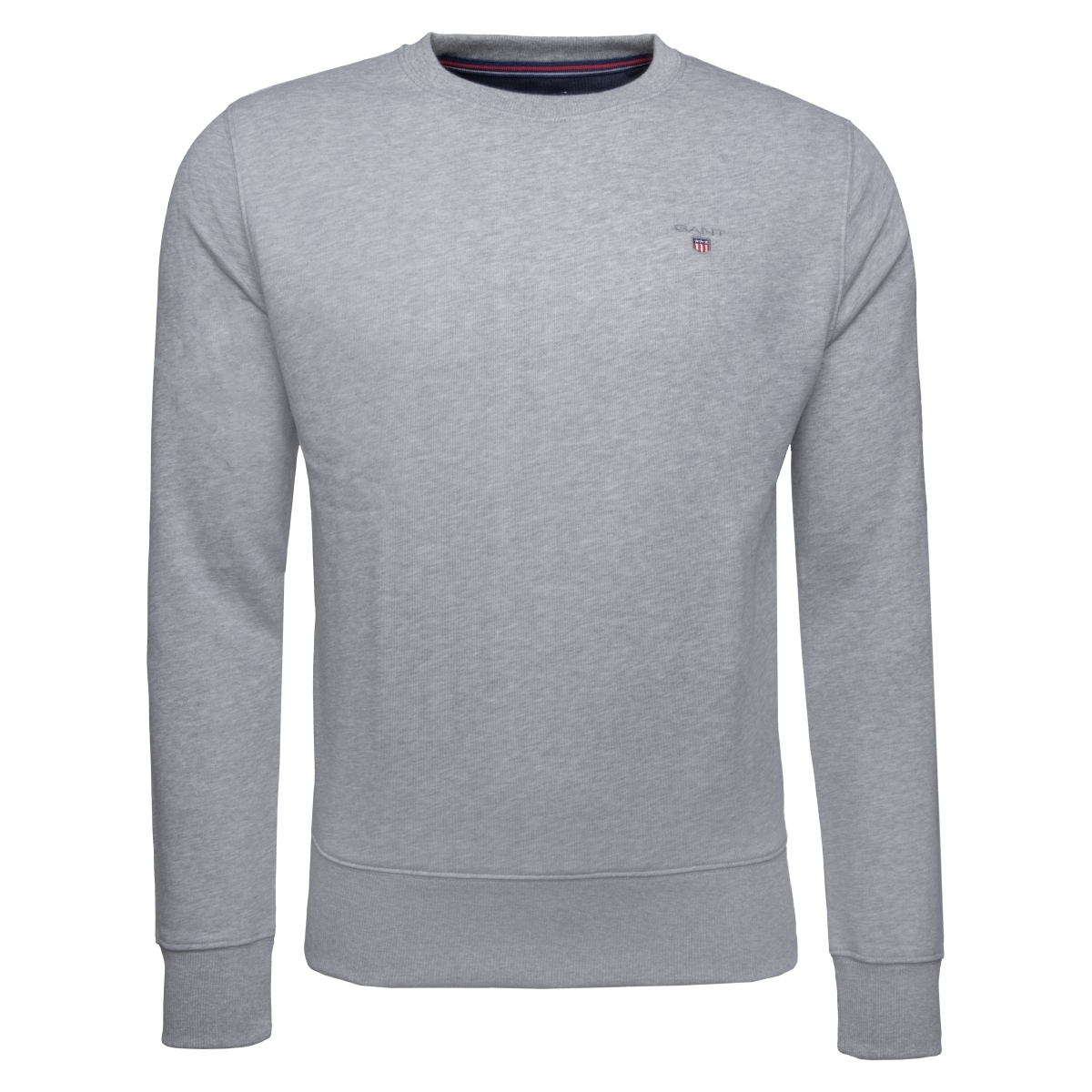 Gant Original C-Neck Sweat Sweatshirt grau