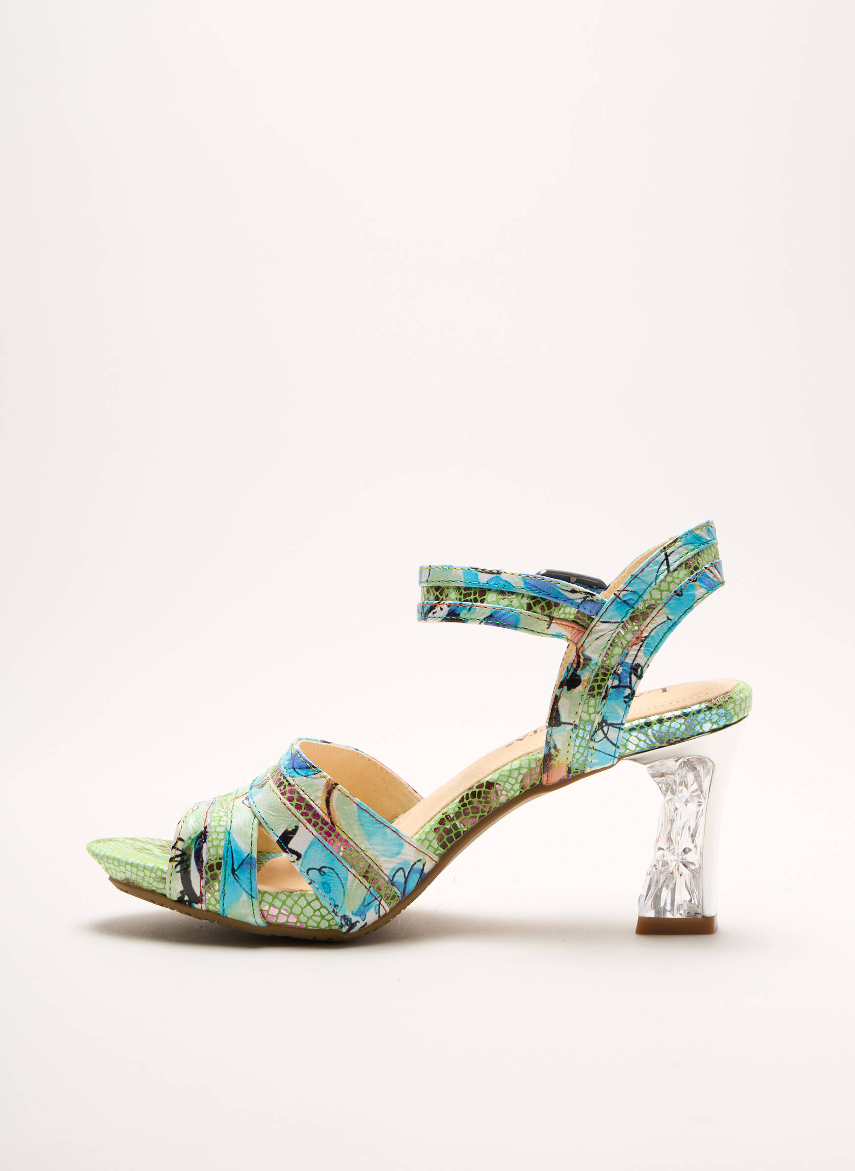 Laura Vita Sandales Nu Pieds Femme couleur bleu