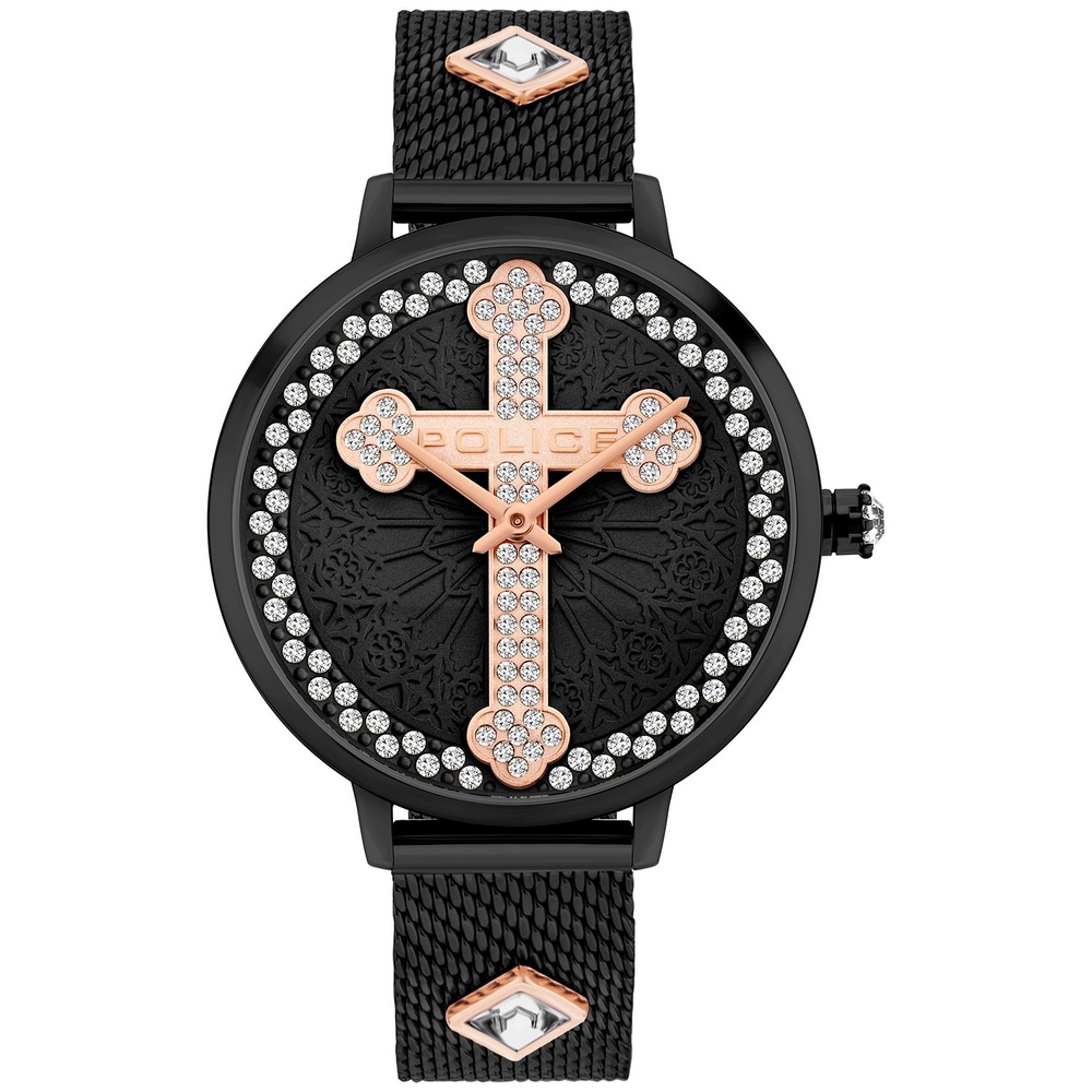 Police Montre pour femme Acier inoxydable Montre