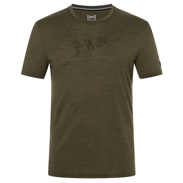 super.natural - Hiking Tee - Merinoshirt
