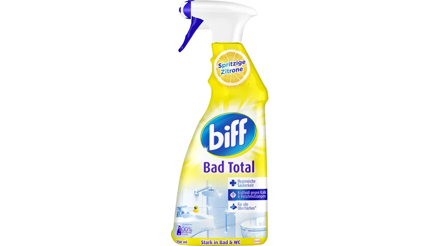 biff Badreiniger Bad Total Zitrone 750 ml
