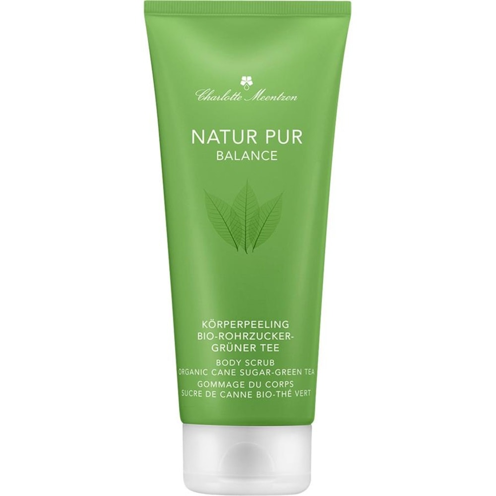 Charlotte Meentzen Sucre de canne bio-Thé vert Sucre de canne bio-Thé vert Gommage pour le corps