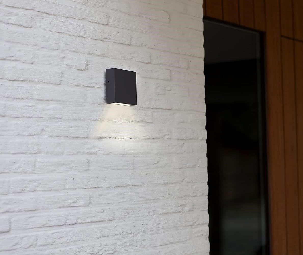 LED Außenwandleuchte Gemini XF Alu Anthrazit