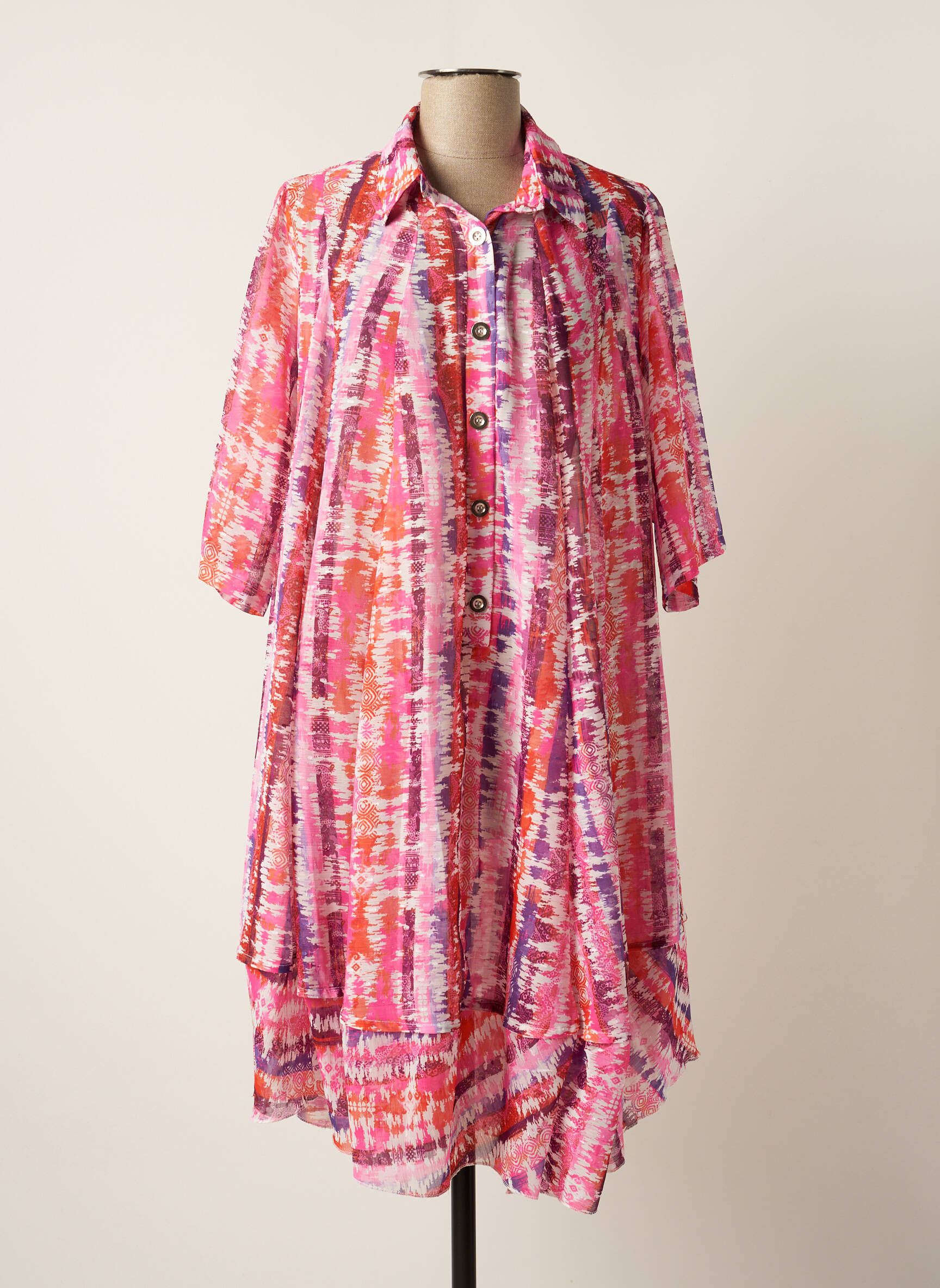 Lili La Tigresse Tuniquemanchelongue Femme couleur rose