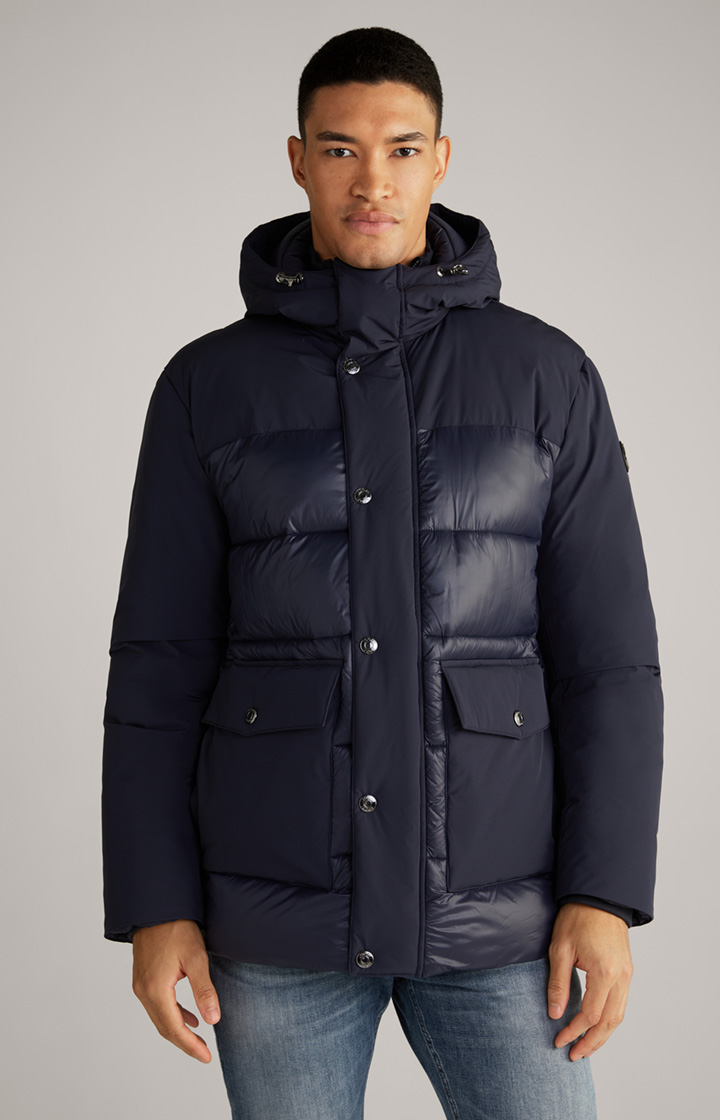 Steppmantel Havor in Navy