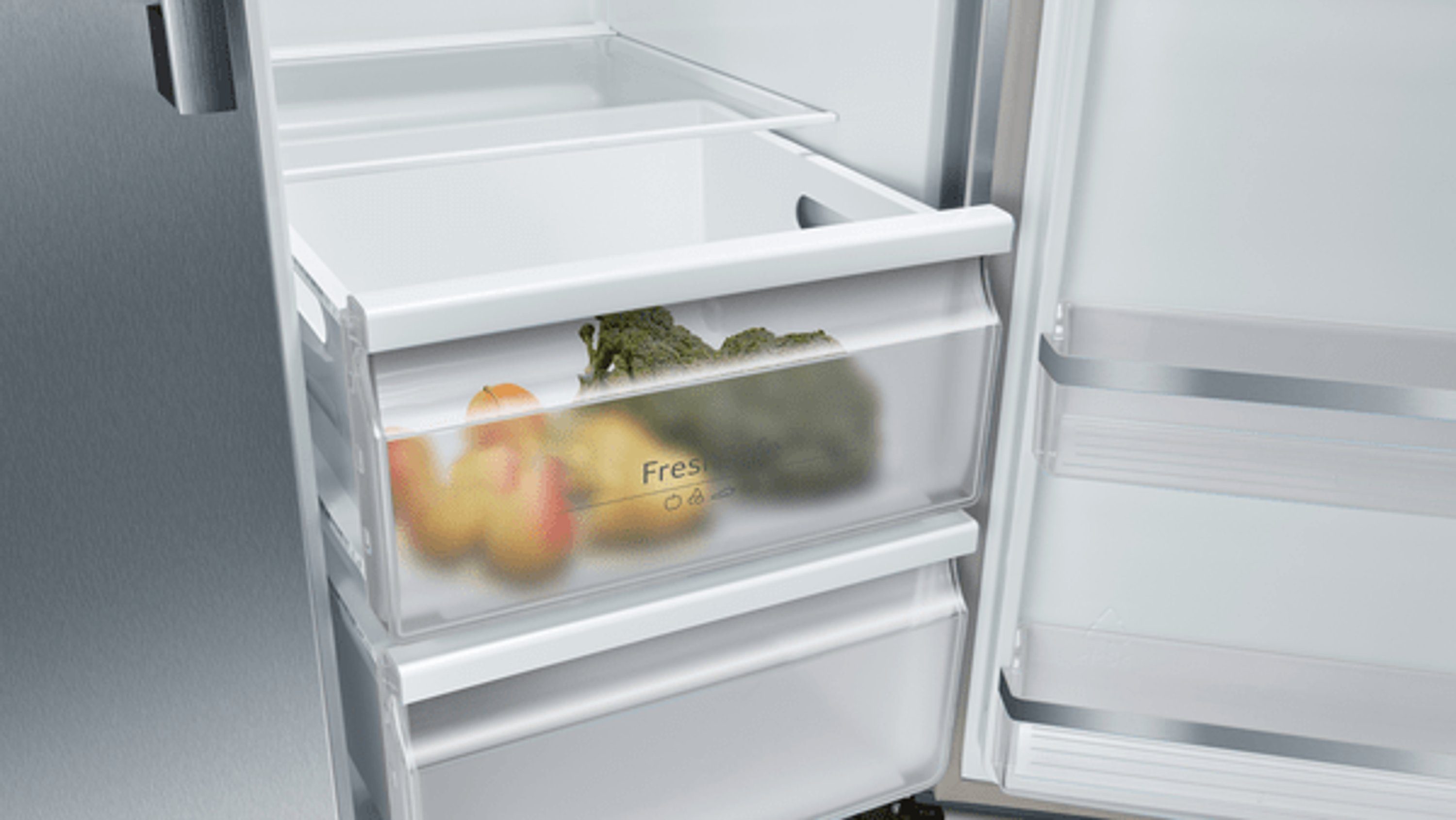 NEFF Side-by-Side KA3923IE0, 179 cm hoch, 91 cm breit, NoFrost, Eisspender, flexible Flaschengitter