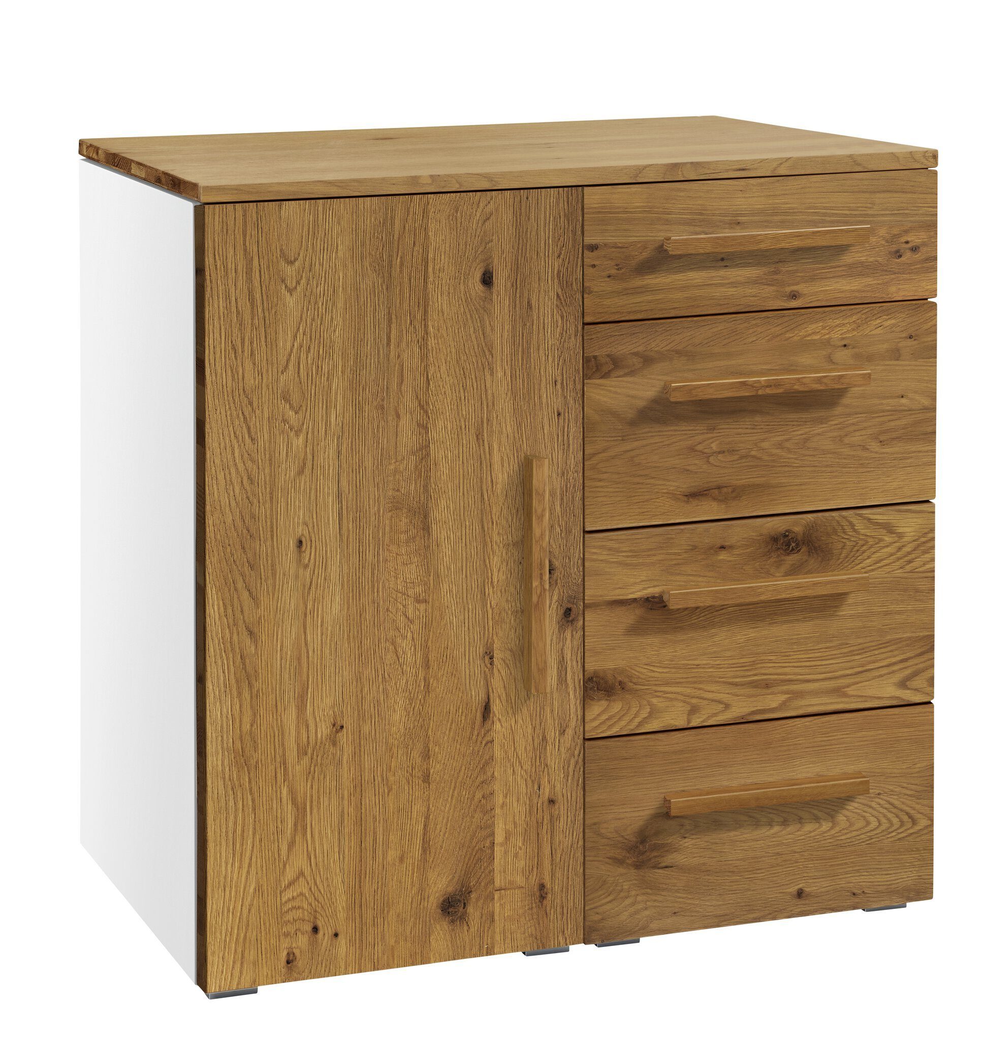 HASENA Highboard Hasena Accessoires Qunito Kommode Massivholz 90x50x85 (1)