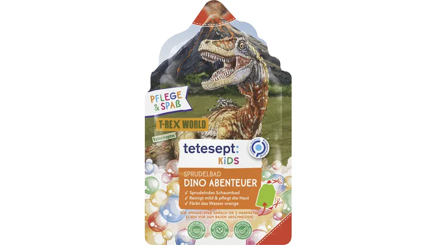 tetesept Kids Badespaß Sprudelbad T-Rex-World 40g 40 g
