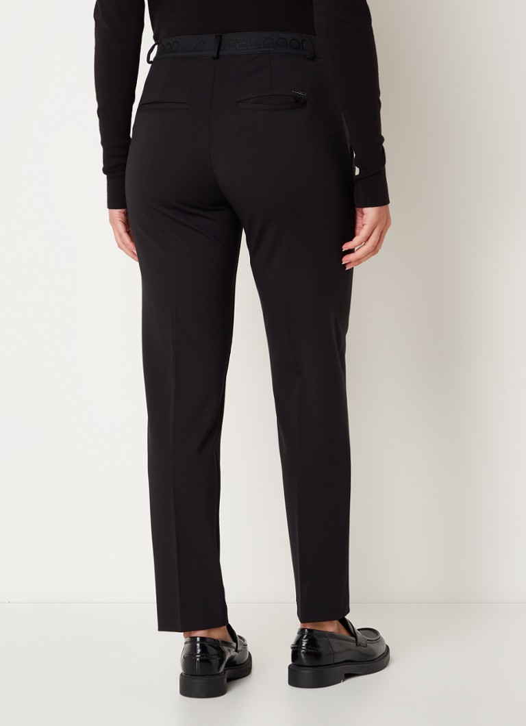 Pantaloni chino corti BRAX, marroni, vita media, taglio classico, con tasche laterali