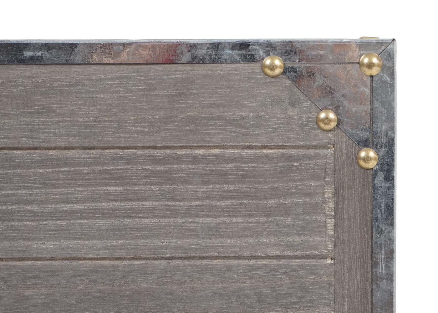 MCW Schlüsselkasten Gabes, Klapptüre mit Metallumrahmung und Magnetverschluss, Magnetverschluss, 6 Haken, Inklusive Befestigungsösen