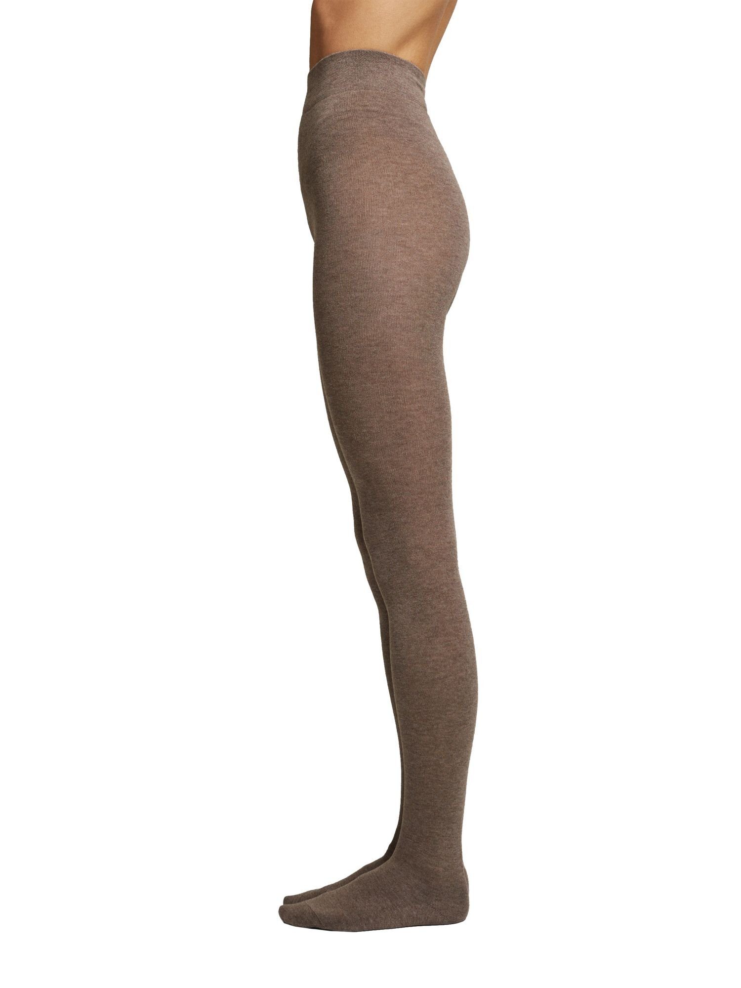 Esprit Strickstrumpfhose Mit Wolle: Strumpfhose in Melange-Optik