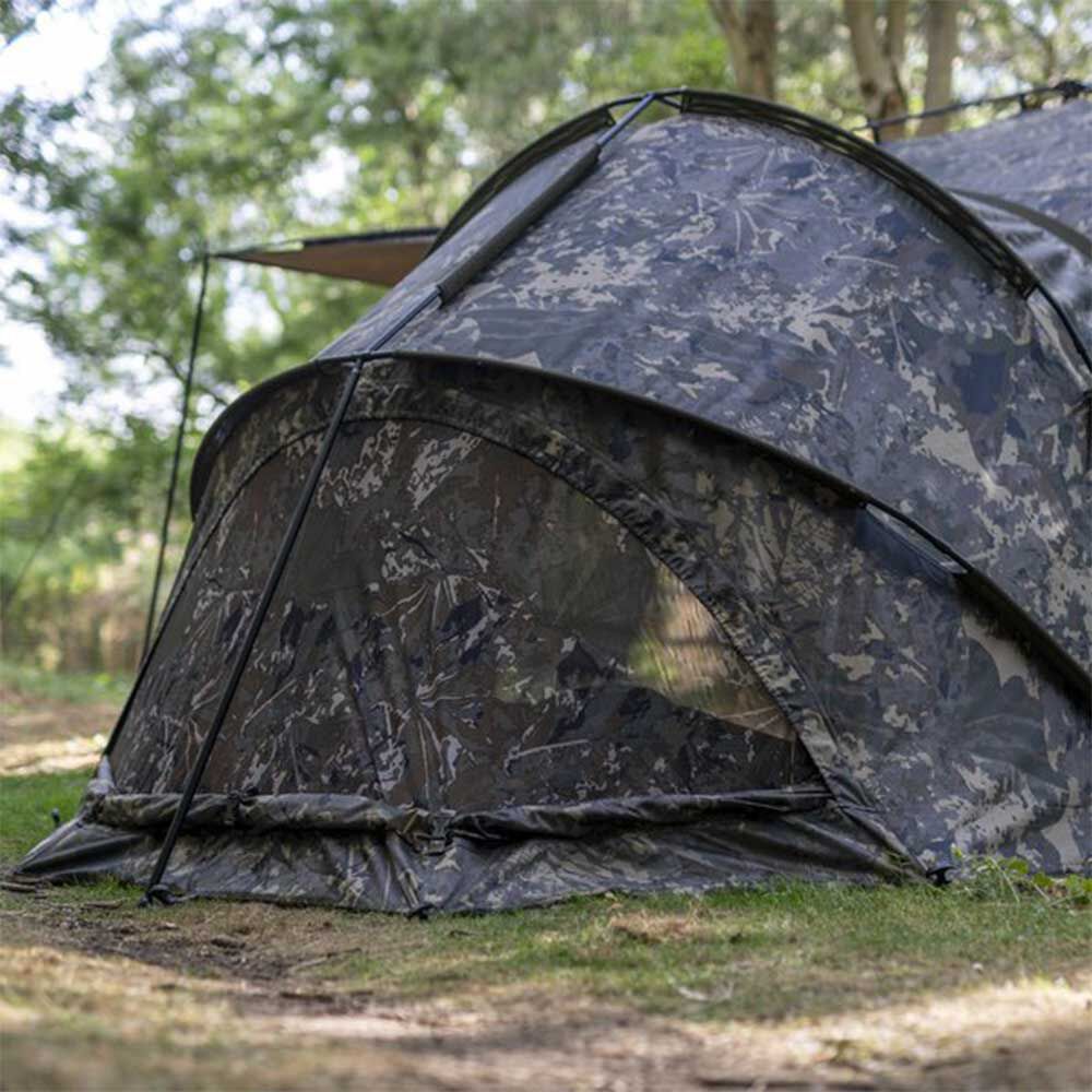 Nash Bank Life Gazebo Base Camp Camo Pro Spací Pod Přídavná místnost