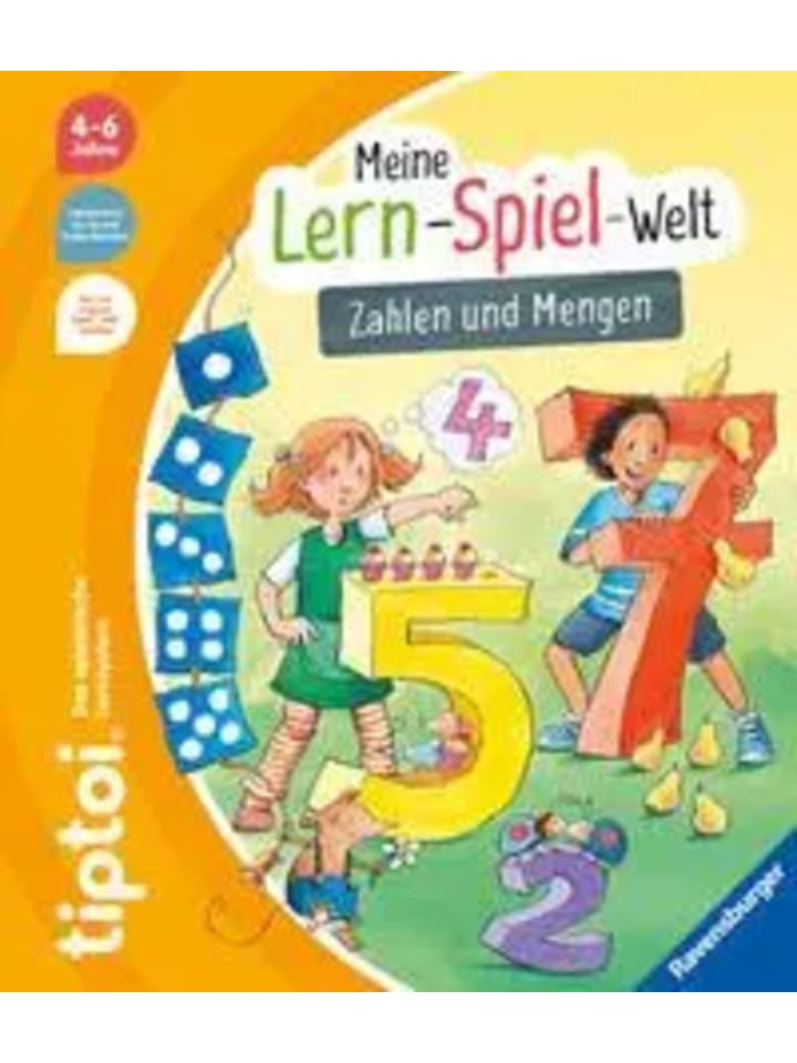 Ravensburger tiptoi® Meine Lern-Spiel-Welt - Zahlen und Mengen günstig kaufen onesize