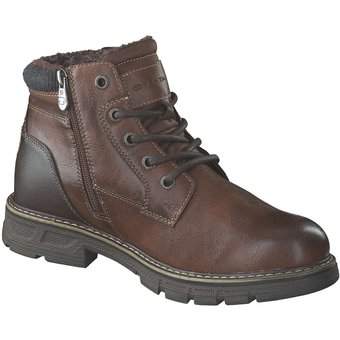 Tom Tailor Schnür Boots in braun