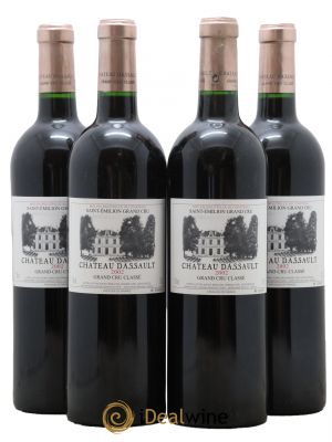 Château Dassault Grand Cru Classé  2002 - Lot de 4 Bouteilles