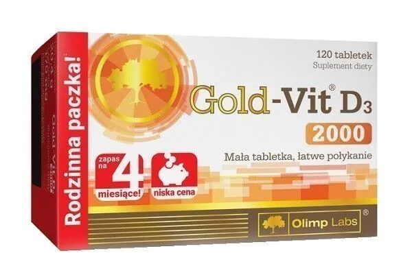 Olimp Gold-Vit D3, Δισκία